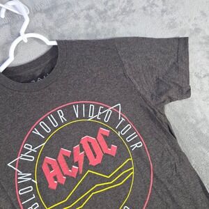 The Rail AC/DC Blow Up Your Video Tour Graphic Tee‎ T-Shirt Small